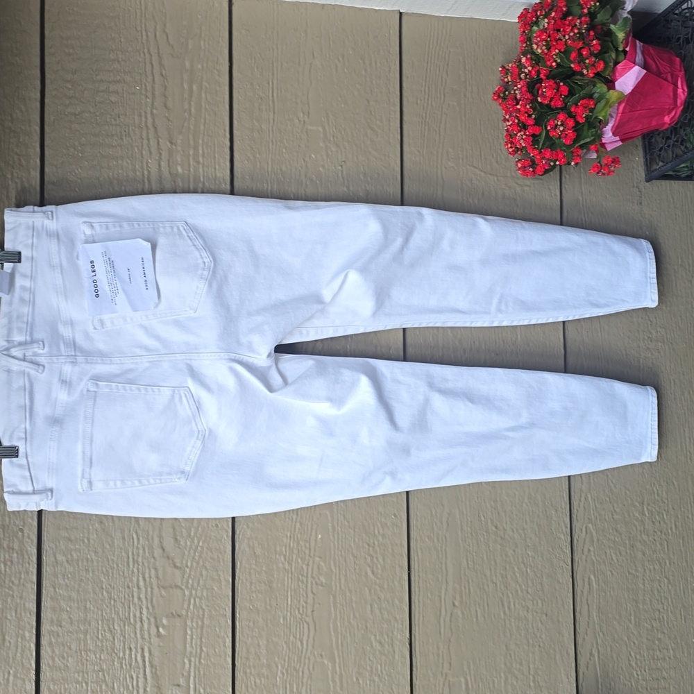 Good American Good Legs Ultimate Skinny Sculpting jeans 15 new white - Picture 11 of 11